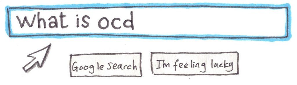 Google Search OCD Illustration