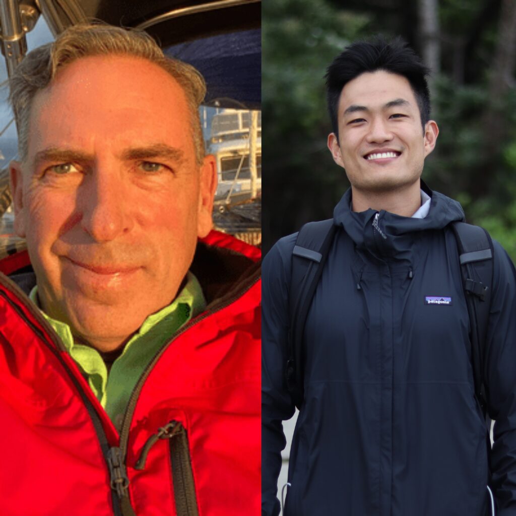 Dr Steven Phillipson and Sean